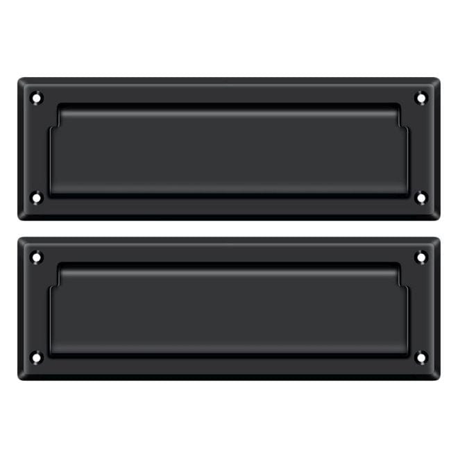 Deltana Mail Box Slot Flat Black