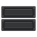 Deltana Mail Box Slot Flat Black