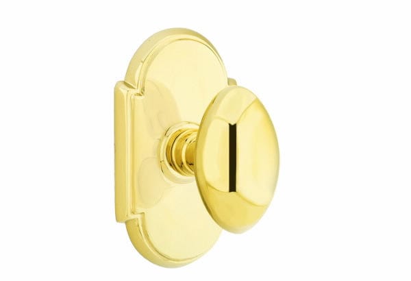 Emtek Egg Knob with #8 Rosette
