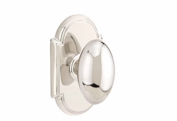 Emtek Egg Knob with #8 Rosette