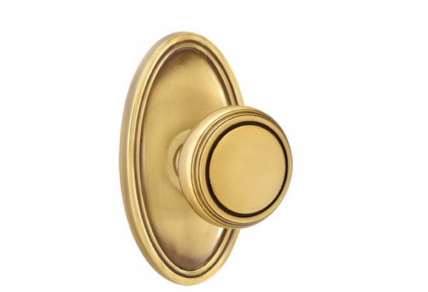 Emtek Norwich Knob with Oval Rosette