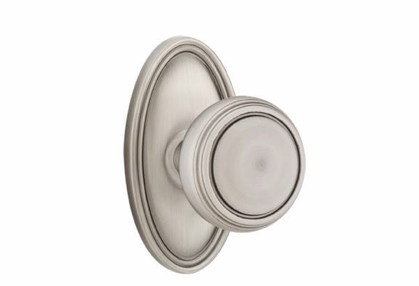Emtek Norwich Knob with Oval Rosette
