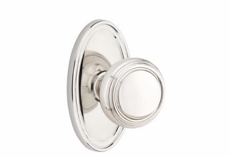 Emtek Norwich Knob with Oval Rosette