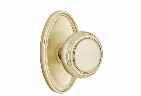 Emtek Norwich Knob with Oval Rosette