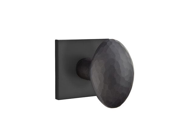 Emtek Baden Single Cylinder Handleset - Flat Black