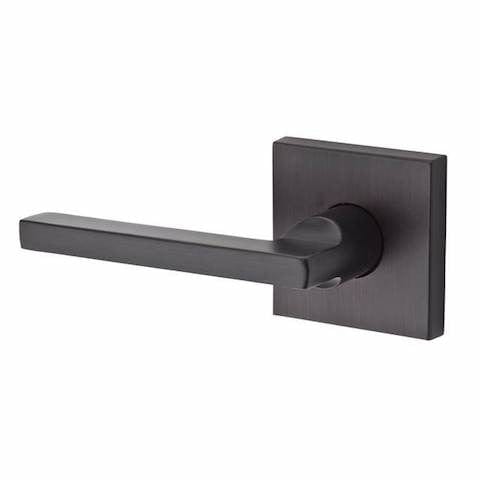 Baldwin Reserve Square Lever With Square Rose