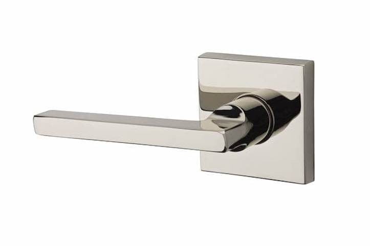 Baldwin Reserve Square Lever With Square Rose