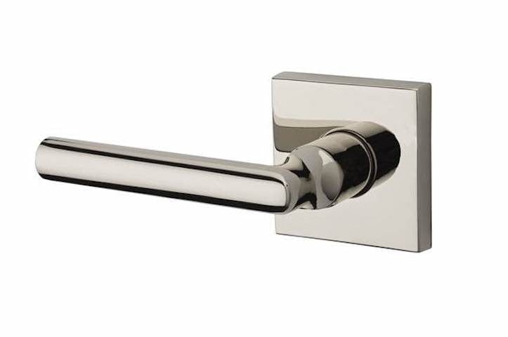 Baldwin Reserve Tube Lever With Square Rose