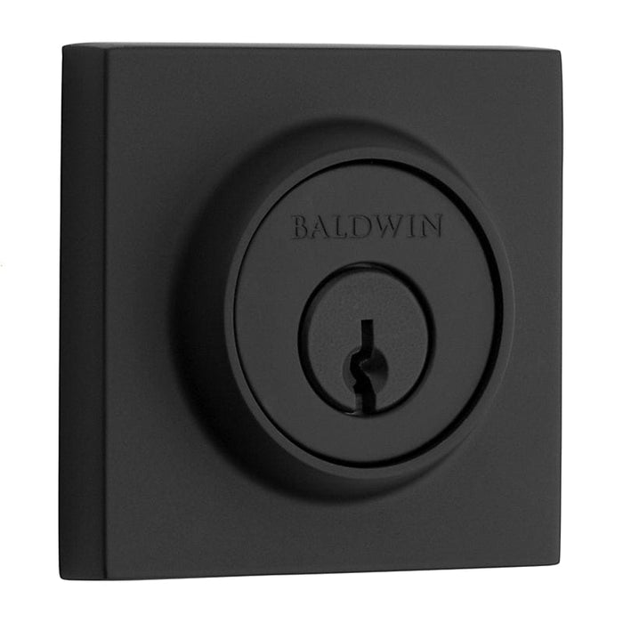 Baldwin Reserve Contemporary Square Double Cylinder Deadbolt Collection