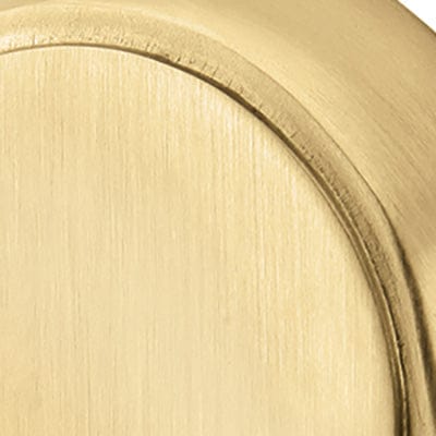 Emtek 96215 4.5" Square Corners Solid Brass Heavy Duty Plain Bearing (Pair)